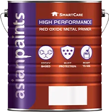 Asian Paints SmartCare High Performance Red Oxide Metal Primer