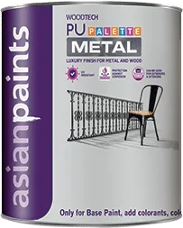Asian Paints WoodTech PU Palette Metal Metallics