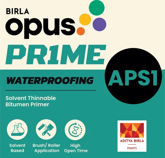 Birla Opus Birla Opus Prime APS1 Solvent Based Bitumen Primer