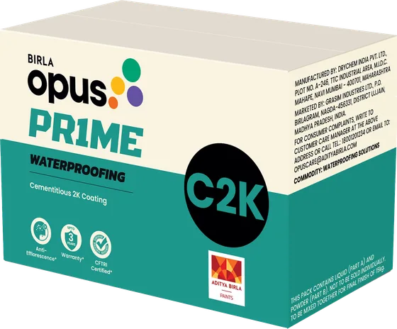 Birla Opus Birla Opus Prime C2K Cementitious 2K Coating