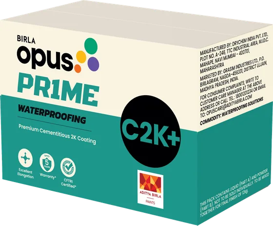 Birla Opus Birla Opus Prime C2K+ Premium Cementitious 2K Coating