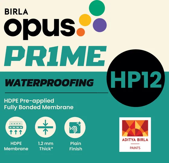 Birla Opus Birla Opus Prime HP12 HDPE Membrane (1.2mm, plain)
