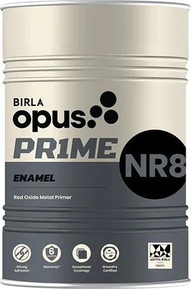 Birla Opus Birla Opus Prime NR8 Solvent Thinnable Red Oxide Metal Primer