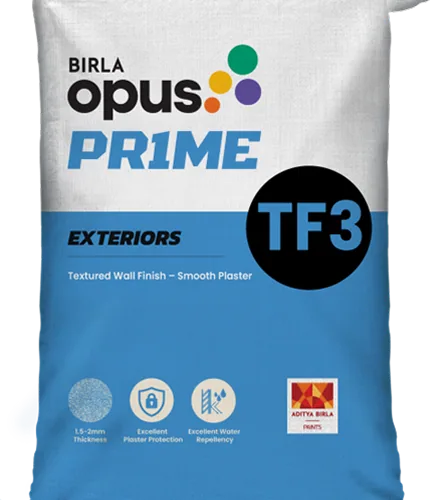 Birla Opus Birla Opus Prime TF3 Smooth Plaster Wall Finish