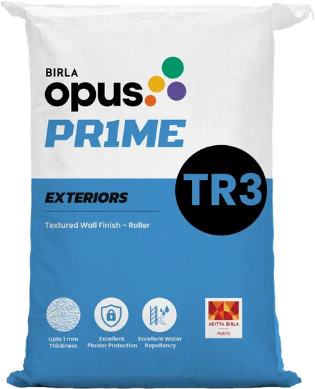 Birla Opus Birla Opus Prime TR3 Exterior Roller Wall Finish Texture