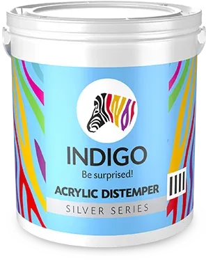 Indigo Paints Acrylic Distemper (Silver Series)