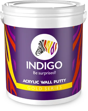 Indigo Paints Acrylic Wall Putty (Gold Series)