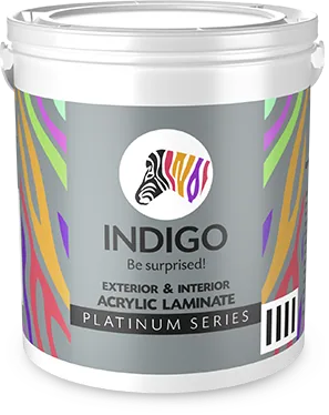 Indigo Paints Exterior & Interior Acrylic Laminate