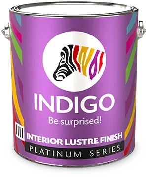 Indigo Paints Interior Lustre Finish