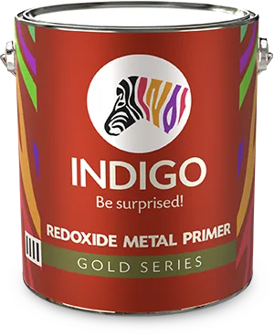 Indigo Paints Redoxide Metal Primer (Gold Series)