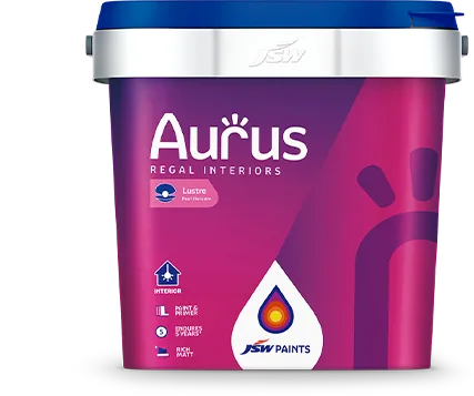 JSW Paints Aurus Regal Interiors Lustre