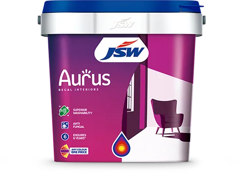 JSW Paints Aurus Regal Interiors