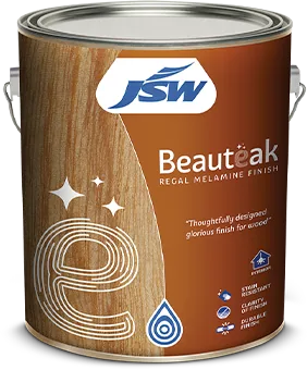 JSW Paints Beauteak Regal Melamine Finish
