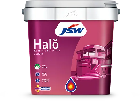 JSW Paints Halo Majestic Exteriors LuxGlo
