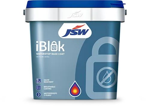 JSW Paints iBlok Waterstop Base Coat Interiors