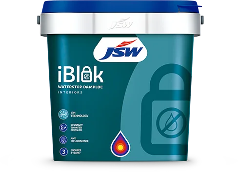 JSW Paints iBlok Waterstop Damploc Interior