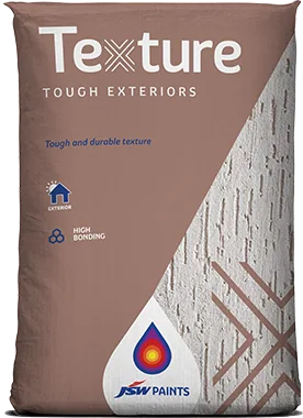 JSW Paints Wall Texture Tough Exteriors Bubble Tex