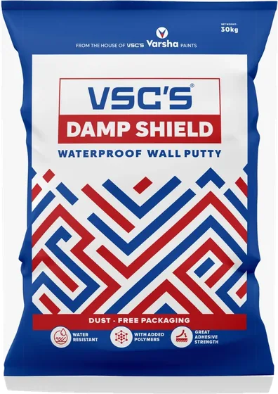 Varsha Damp Shield Waterproof Wall Putty