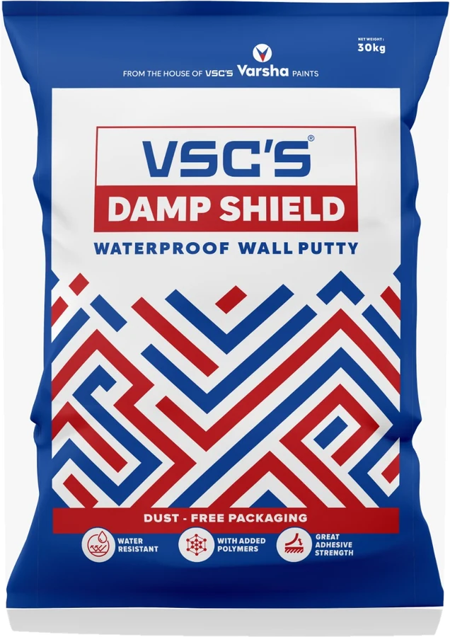 Damp Shield Waterproof Wall Putty pack