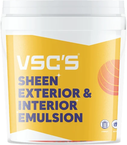 Sheen Exterior & Interior Emulsion pack