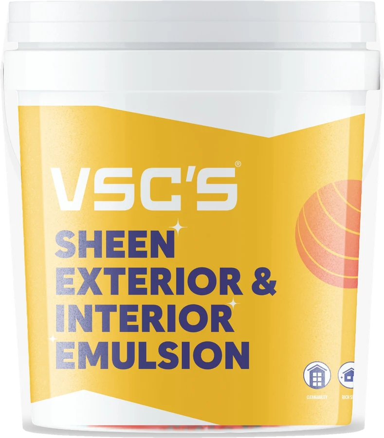 Sheen Exterior & Interior Emulsion pack